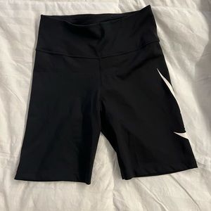 Nike high waist bike shorts